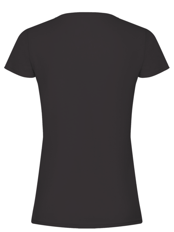T-Shirt Ladies in schwarz